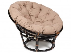 Кресло Papasan 23/01 W с подушкой Antique brown, экошерсть Коричневый в Нягани - nyagan.магазин96.com | фото