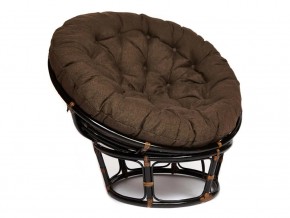 Кресло Papasan 23/01 W с подушкой Antique brown, ткань Коричневый в Нягани - nyagan.магазин96.com | фото