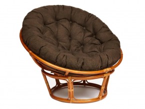 Кресло Papasan 23/01 W с подушкой Cognac, ткань Коричневый в Нягани - nyagan.магазин96.com | фото