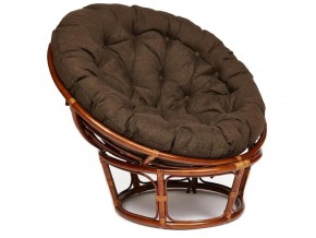 Кресло Papasan 23/01 W с подушкой Pecan, ткань Коричневый в Нягани - nyagan.магазин96.com | фото