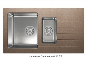 Мойка комбинированная Tolero twist TTS-890 Темно-бежевый 823 в Нягани - nyagan.магазин96.com | фото